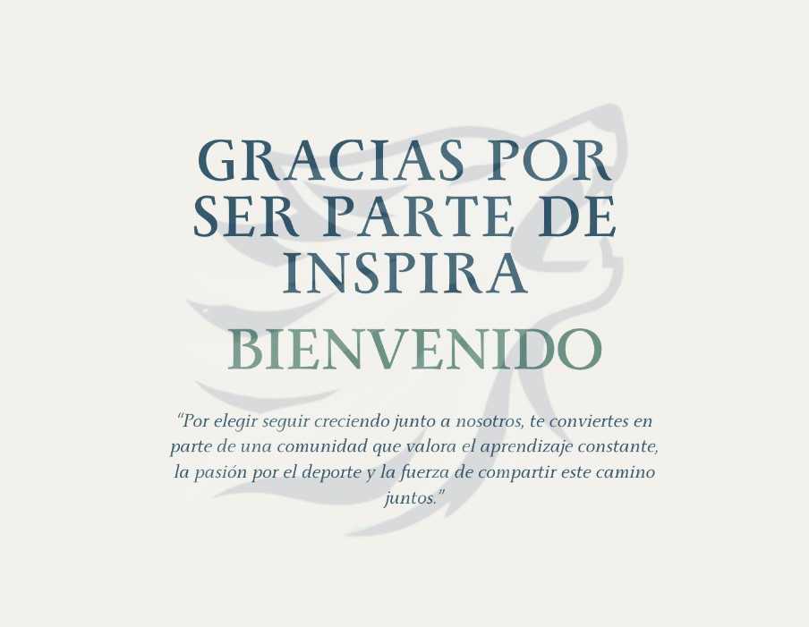BIENVENIDA